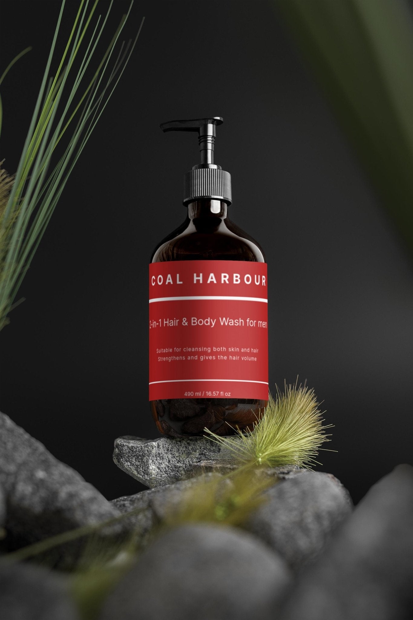 2 - in - 1 Luxury Hair & Body Wash for men - Coal Harbour