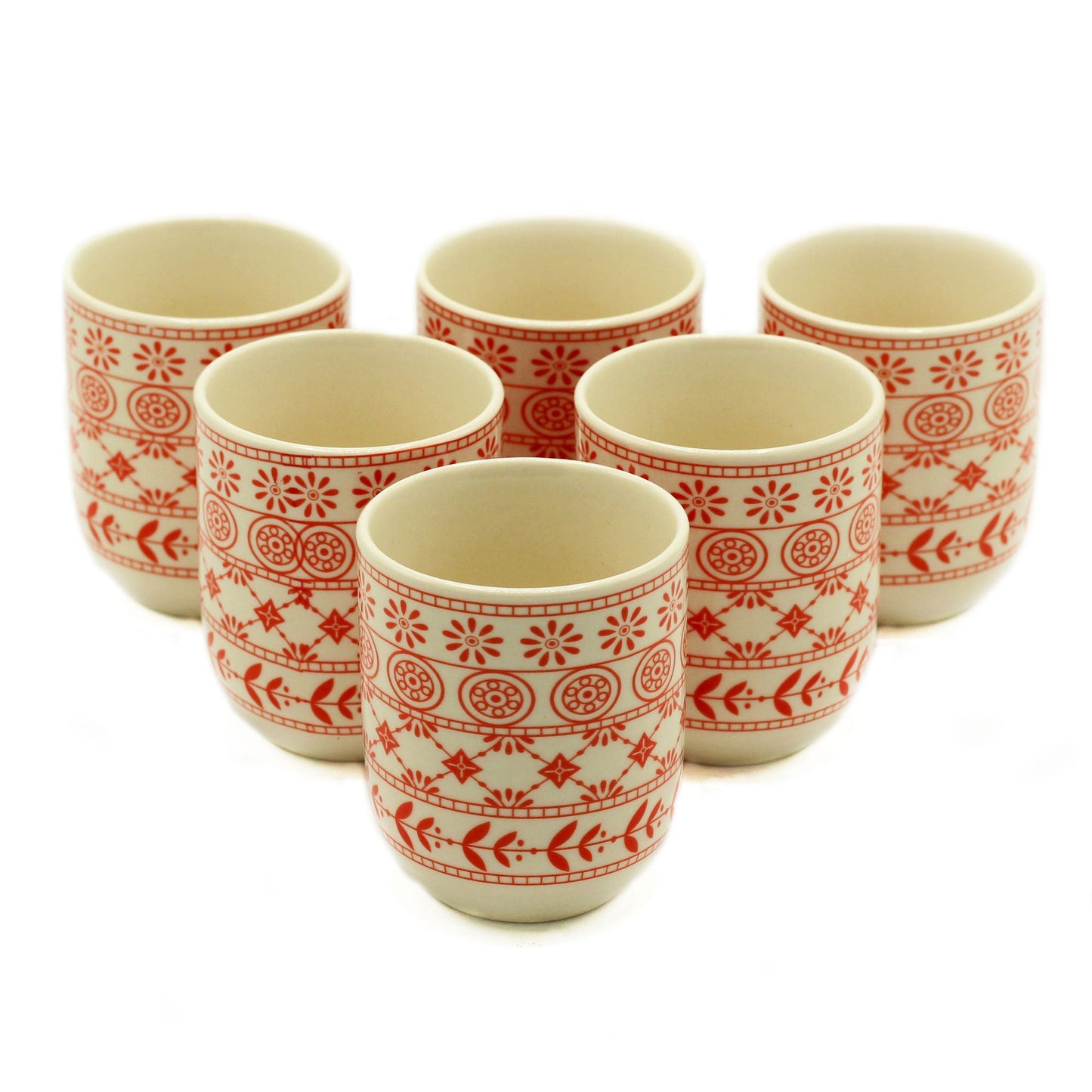 6 x Herbal Tea Cups - Coal Harbour