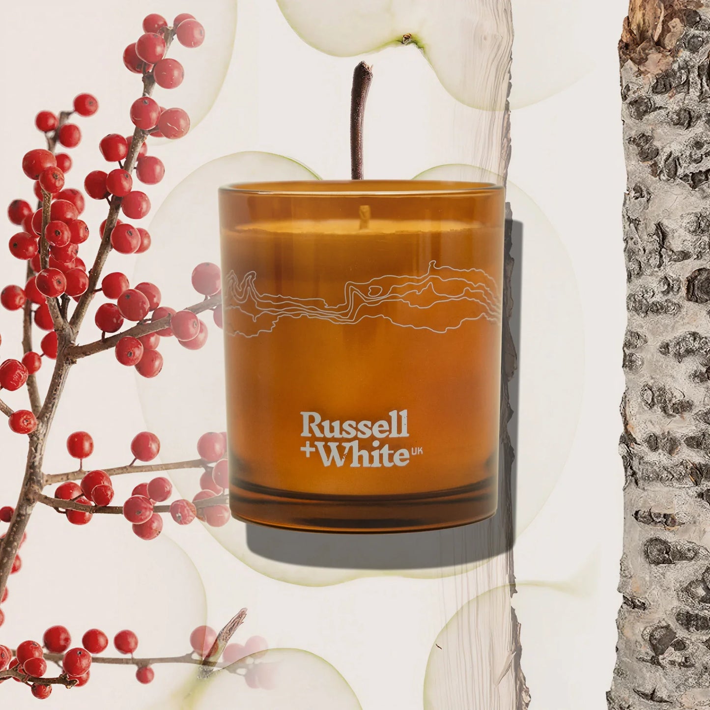 Lingonberry Scented Candle Refill