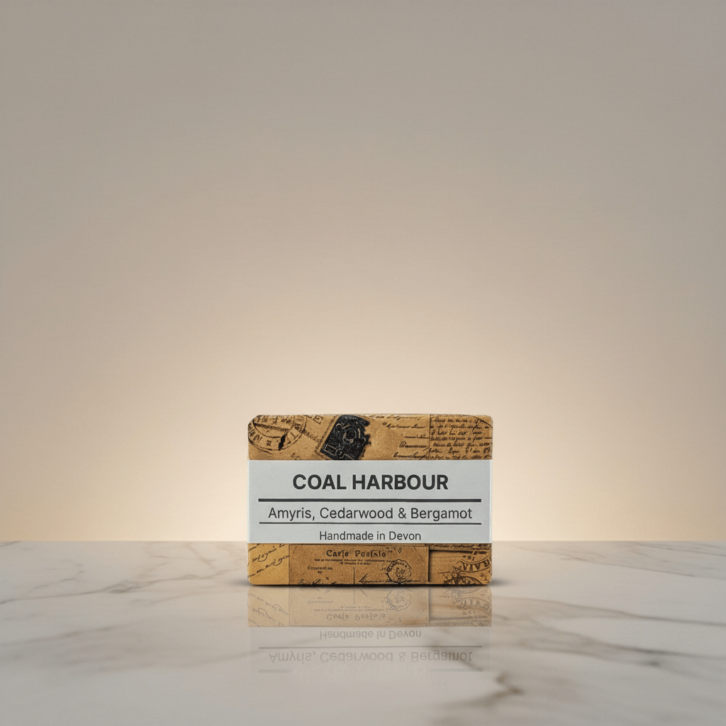 Amyris, Cedarwood & Bergamot Hair and Body Bar 100g - Coal Harbour
