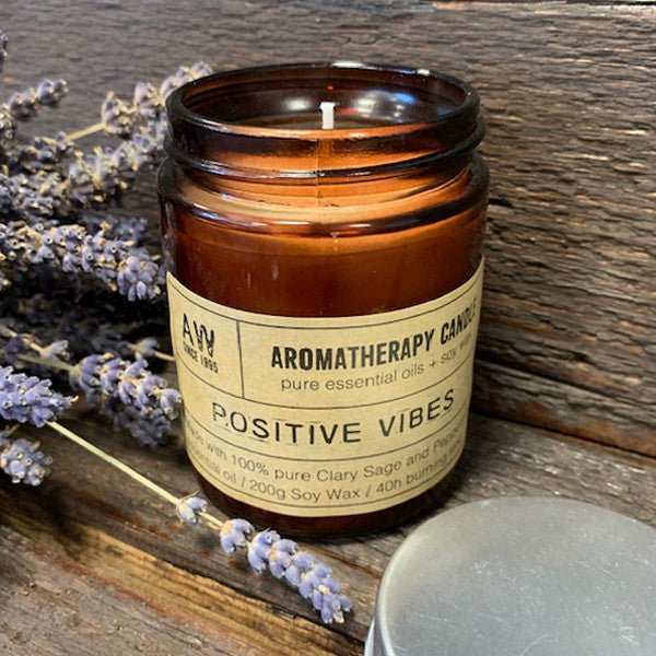 Aromatherapy Candle - Clary Sage & Peppermint - Coal Harbour