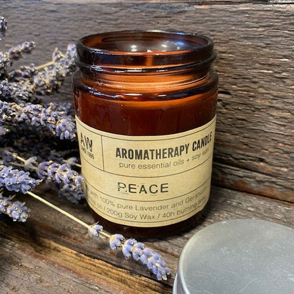 Aromatherapy Candle - Lavender and Geranium - Coal Harbour