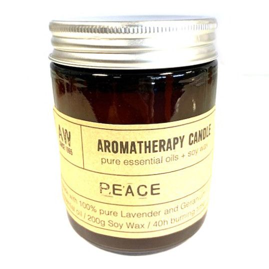 Aromatherapy Candle - Lavender and Geranium - Coal Harbour