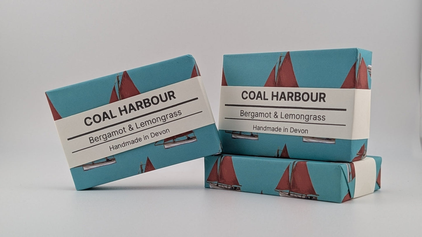 Bergamot & Lemongrass with Pumice 100g Soap Bar - Coal Harbour