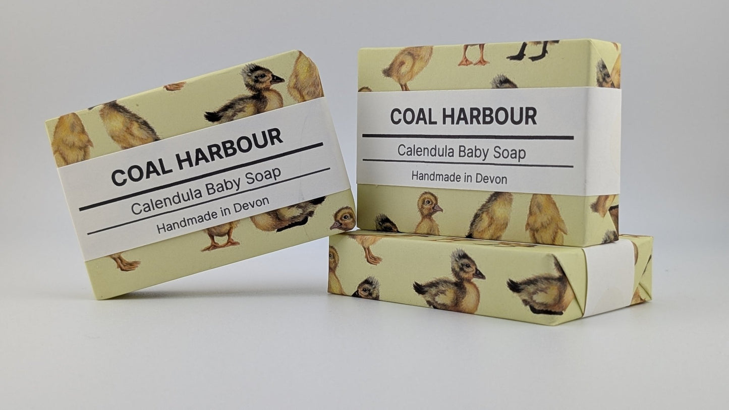 Calendula Baby Soap Sensitive 100g Soap Bar - Coal Harbour