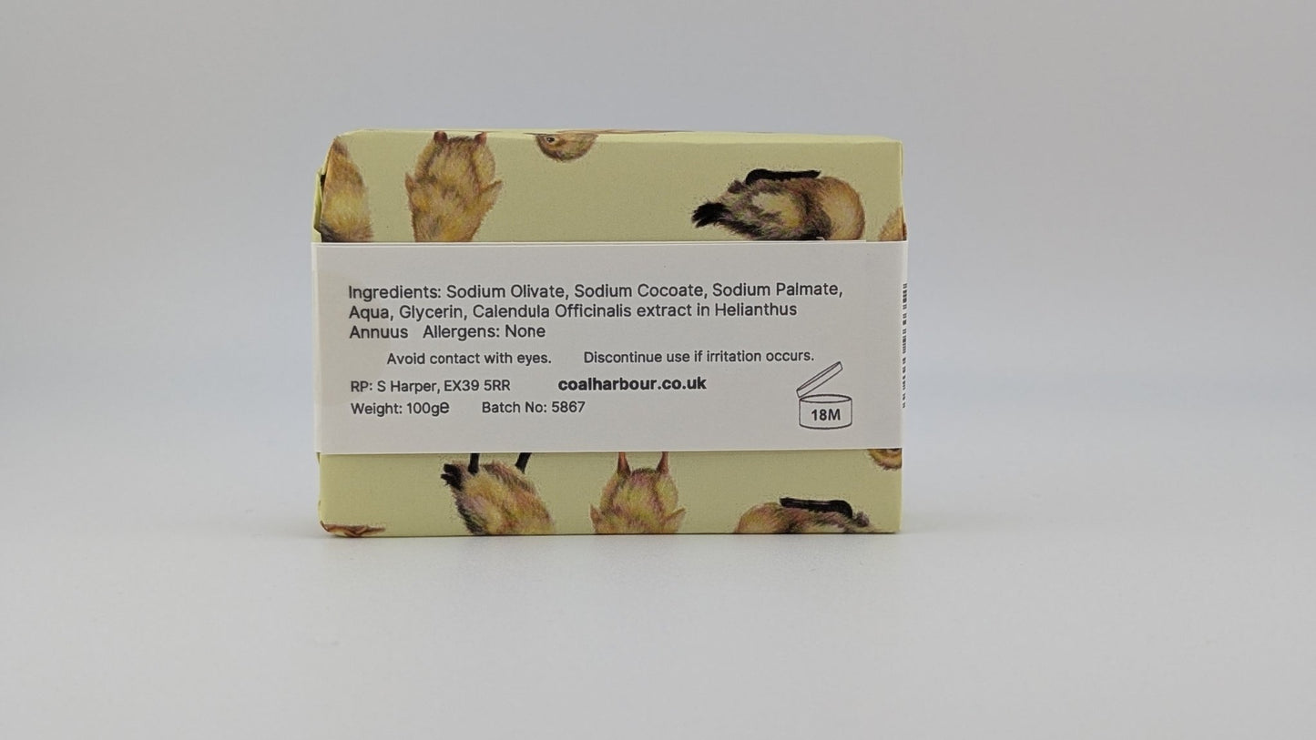 Calendula Baby Soap Sensitive 100g Soap Bar - Coal Harbour