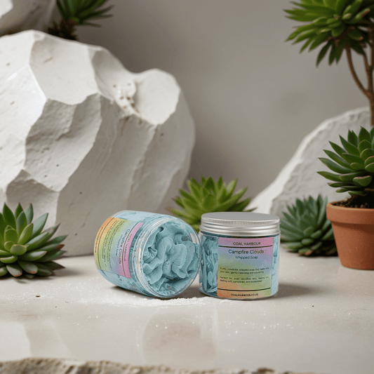 Campfire Clouds Whipped Soap - Coal Harbour