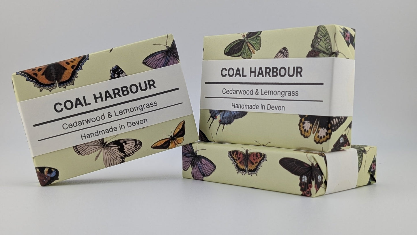 Cedarwood & Lemongrass 100g Soap Bar - Coal Harbour