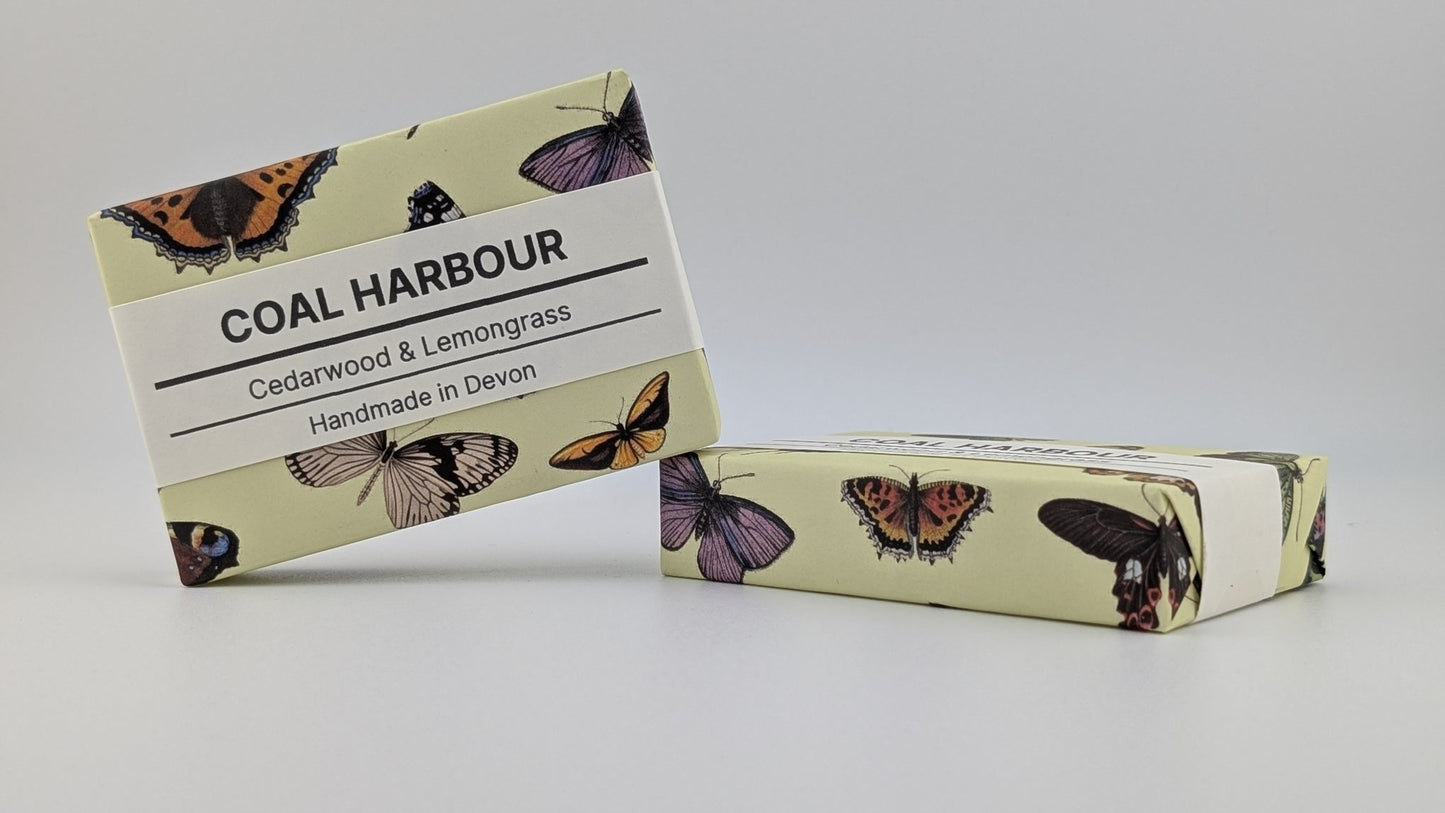 Cedarwood & Lemongrass 100g Soap Bar - Coal Harbour