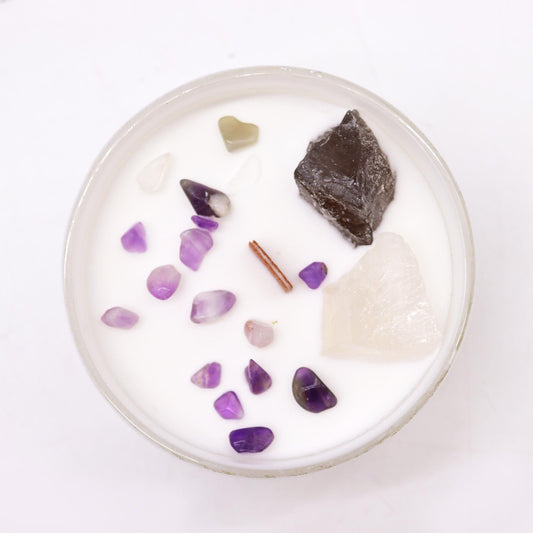 Chakra Crystal Candles - Crown Chakra - Coal Harbour