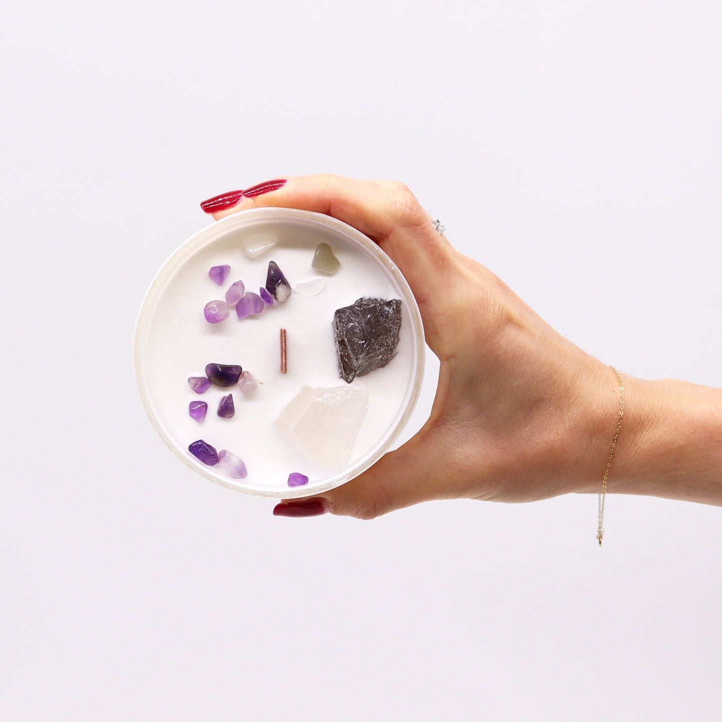 Chakra Crystal Candles - Crown Chakra - Coal Harbour