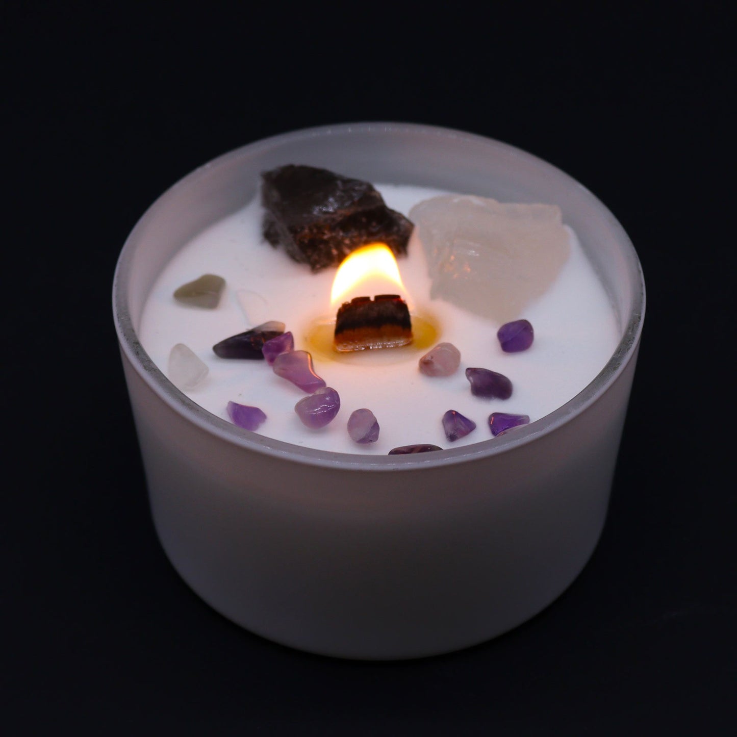 Chakra Crystal Candles - Crown Chakra - Coal Harbour