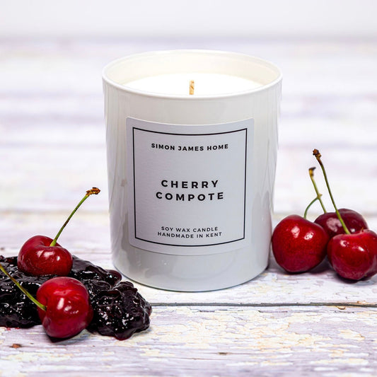 Cherry Compote Handmade Soy Wax Candle - Coal Harbour