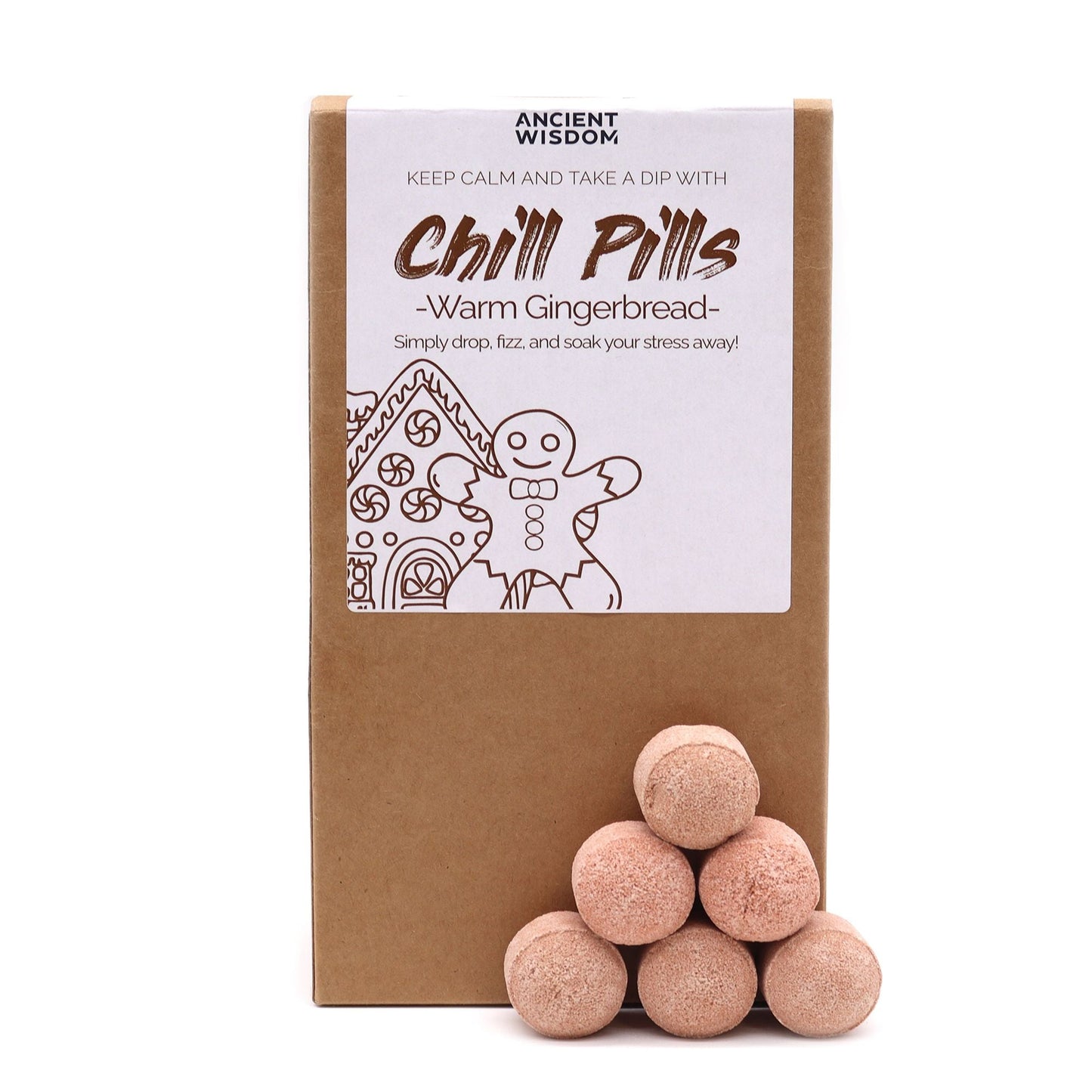 Chill Pills Gift Pack 350g - Warm Gingerbread - Coal Harbour