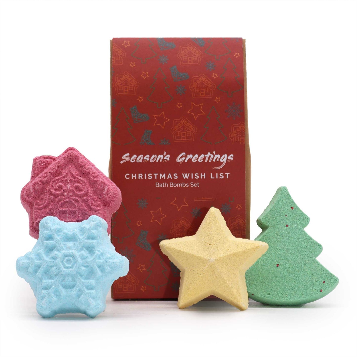 Christmas Wish List Christmas Bath Bomb Gift Pack - Coal Harbour