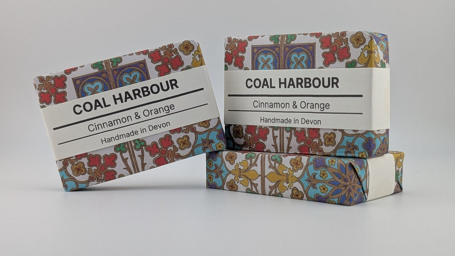 Cinnamon & Orange 100g Soap Bar - Coal Harbour