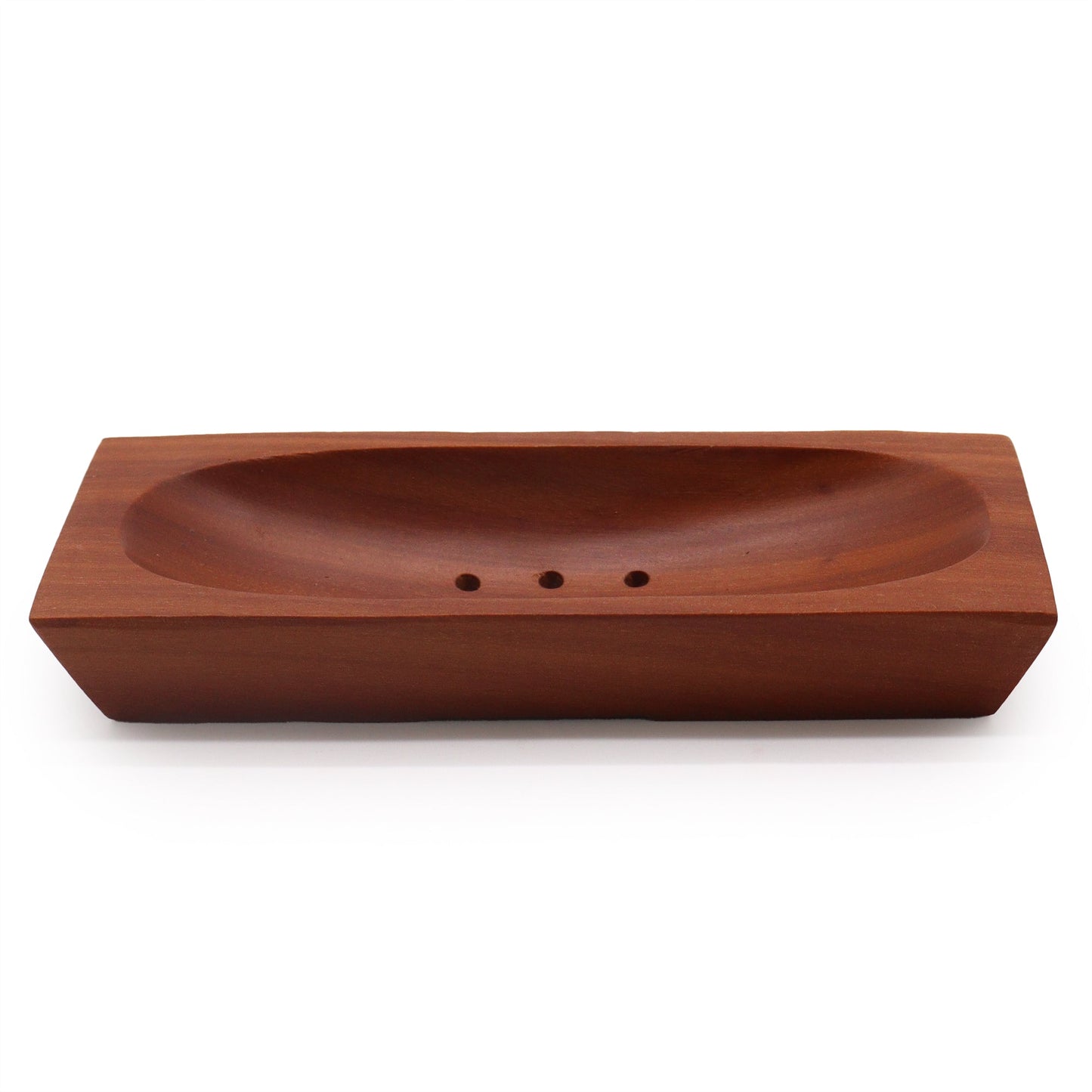 Classic Mahogany Soap Dish - Rectangle - Coal Harbour