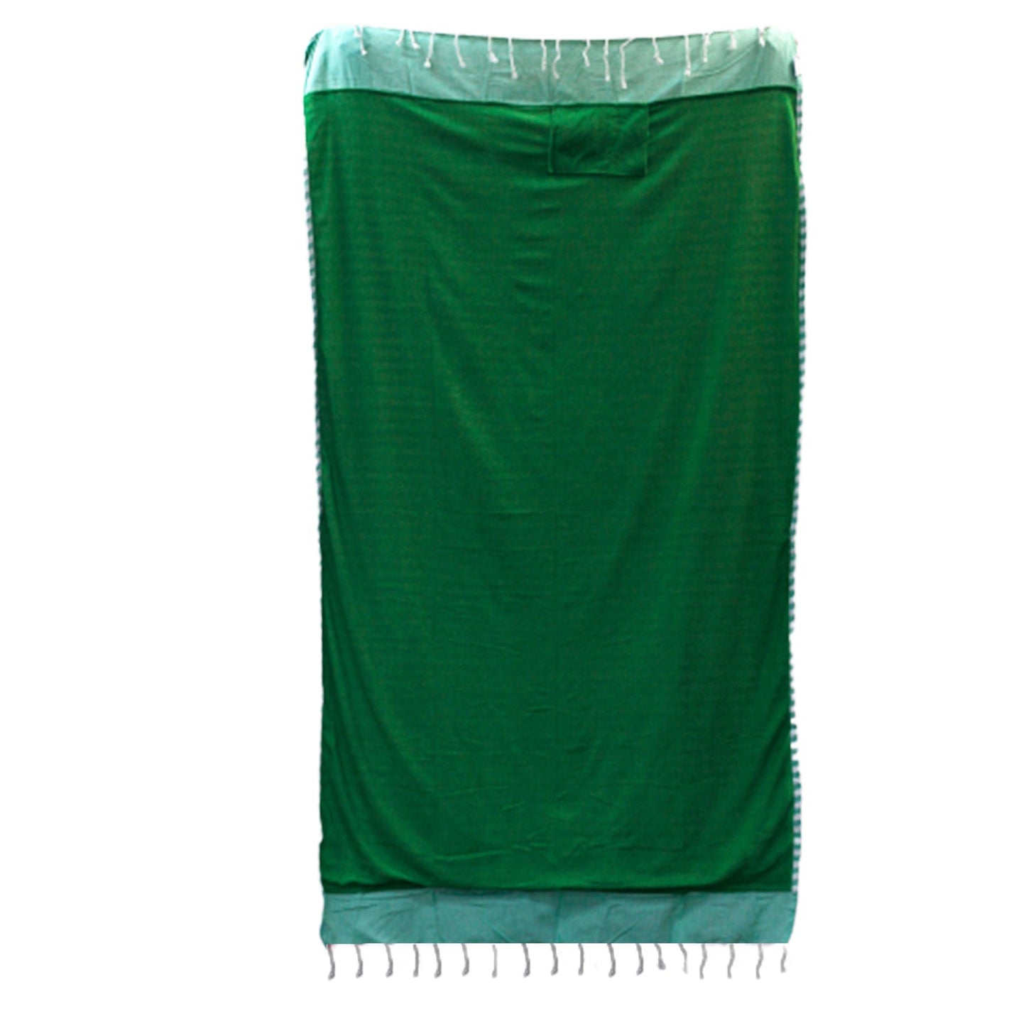 Cotton Pareo Towel - Picnic Green - Coal Harbour