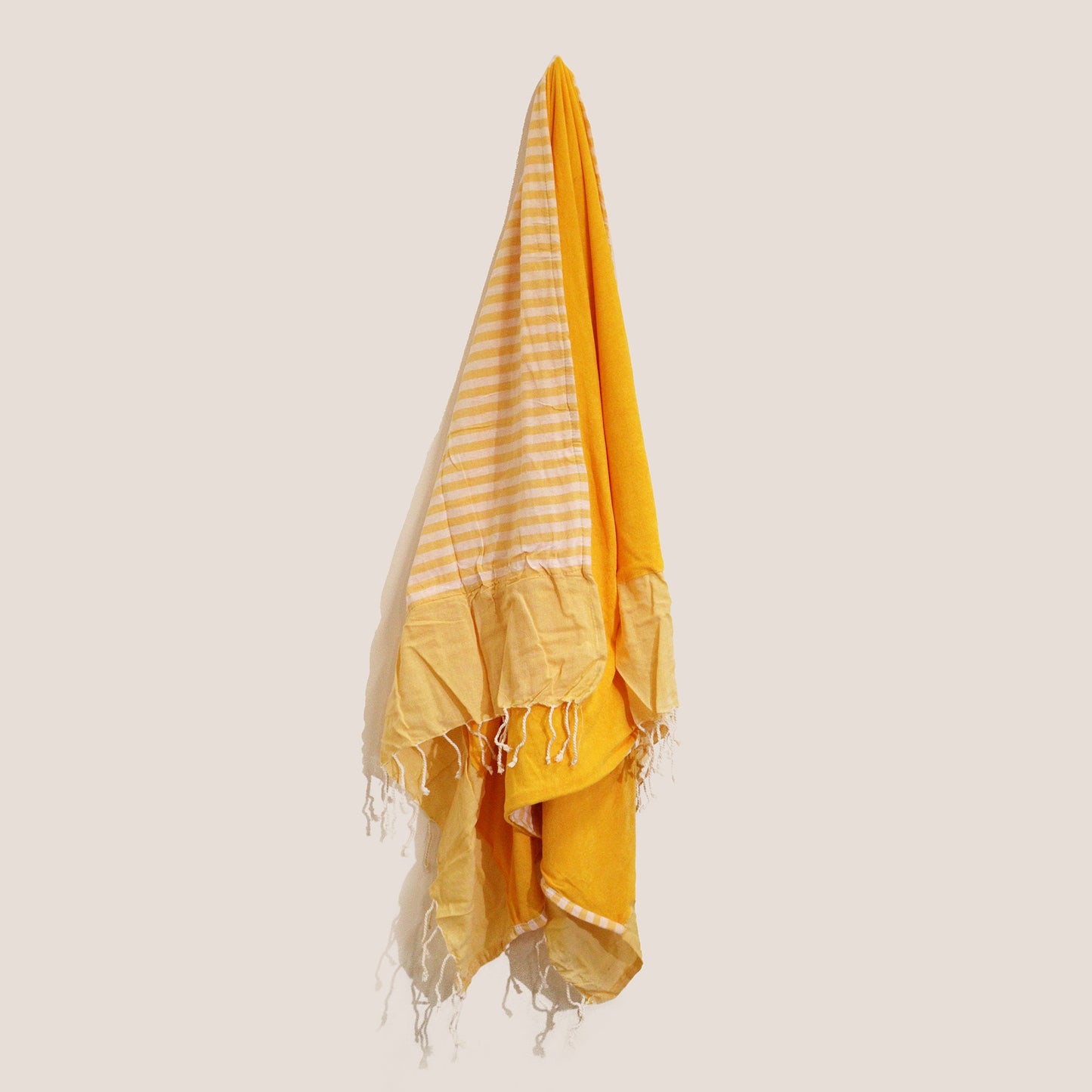 Cotton Pareo Towel - Sunny Yellow - Coal Harbour