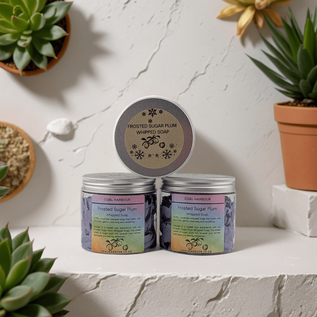 Frosted Sugar Plum Whipped Soap - Coal Harbour