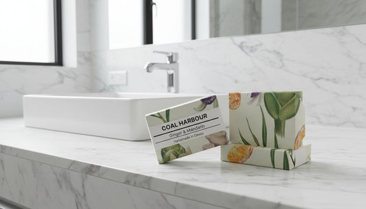 Ginger, Mandarin & Dead Sea Mud 100g Soap Bar - Coal Harbour
