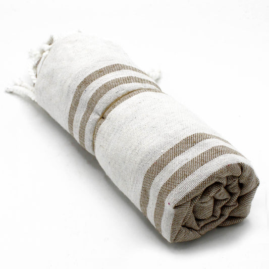 Hammam Spa Towel - Sand - Coal Harbour