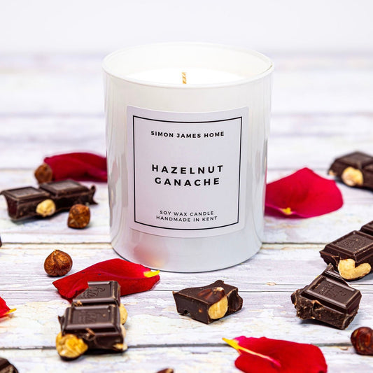 Hazelnut Ganache Handmade Soy Wax Candle - Coal Harbour