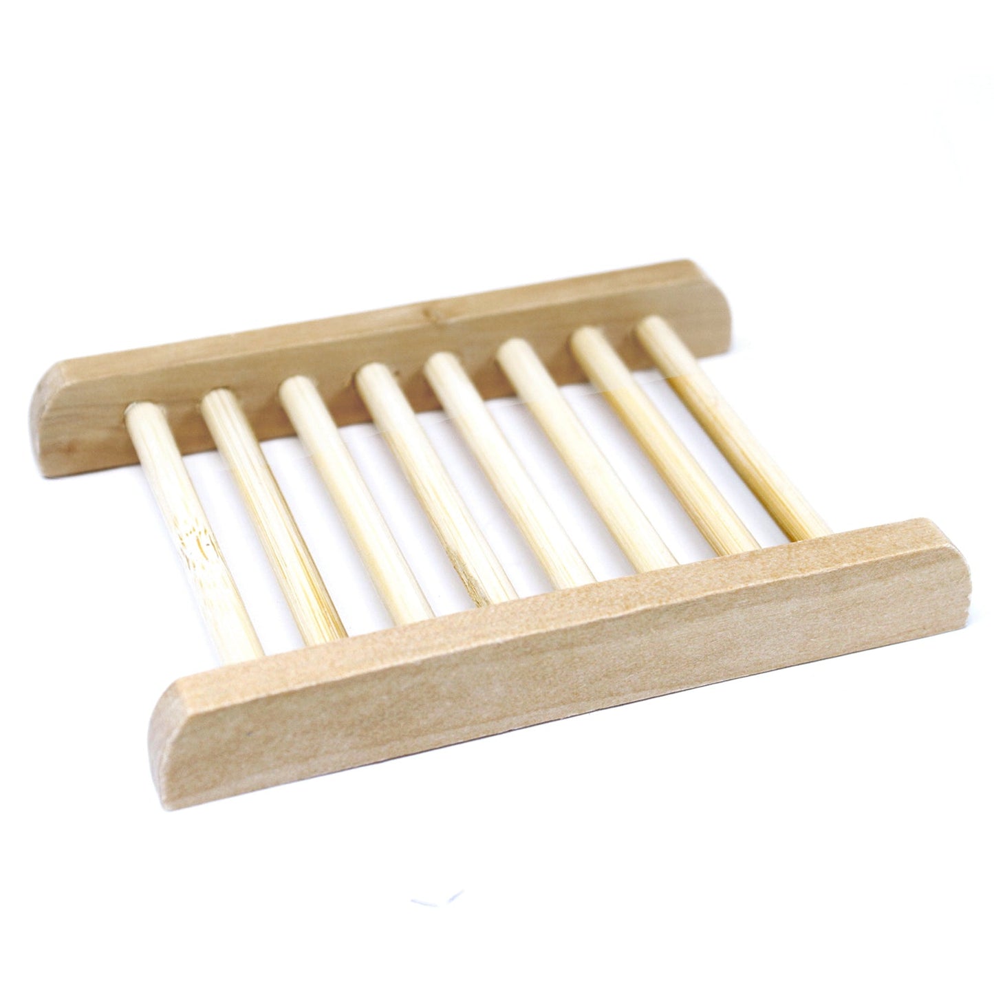 Hemu Wood Soap Dish - Ladder - Coal Harbour