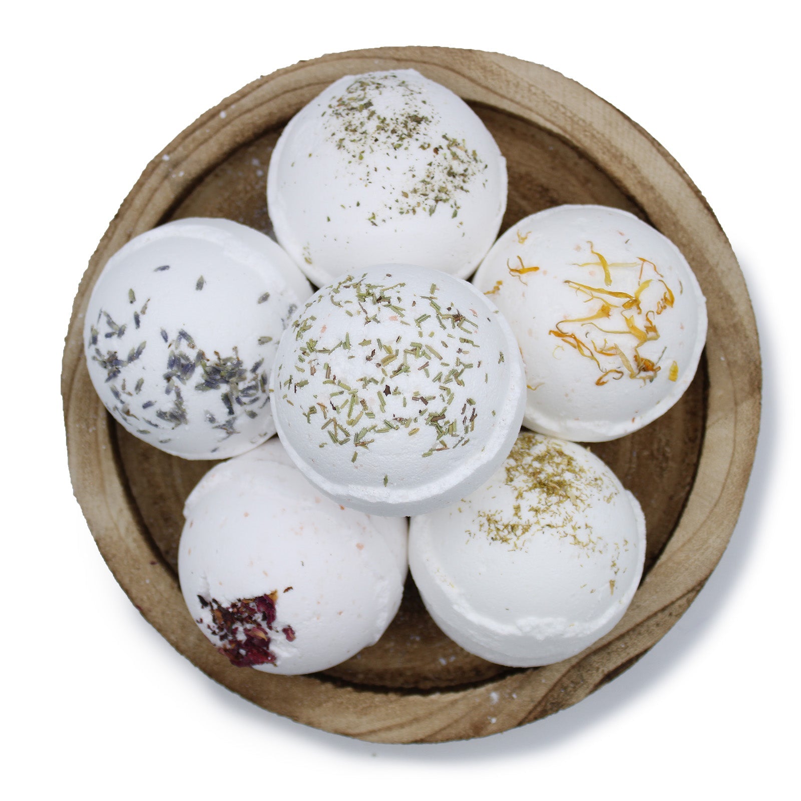 Himalayan Salt Bath Bomb - Energise with Lemon, Ginger, Orange & Avocado Oil - Coal Harbour
