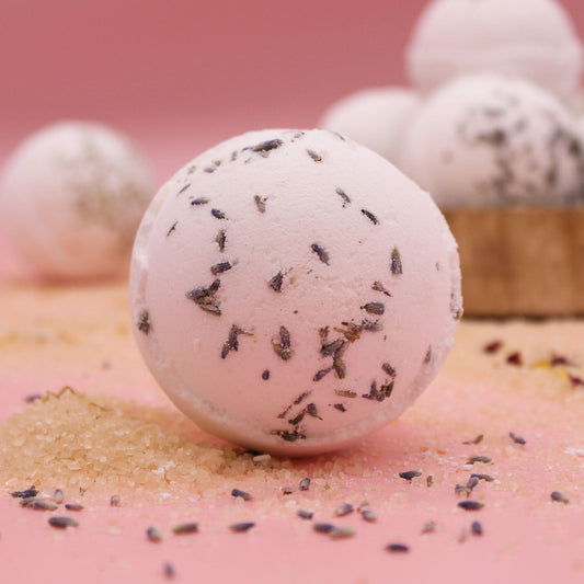 Himalayan Salt Bath Bomb - Relax with Lavender and Jojoba Oil - Coal Harbour