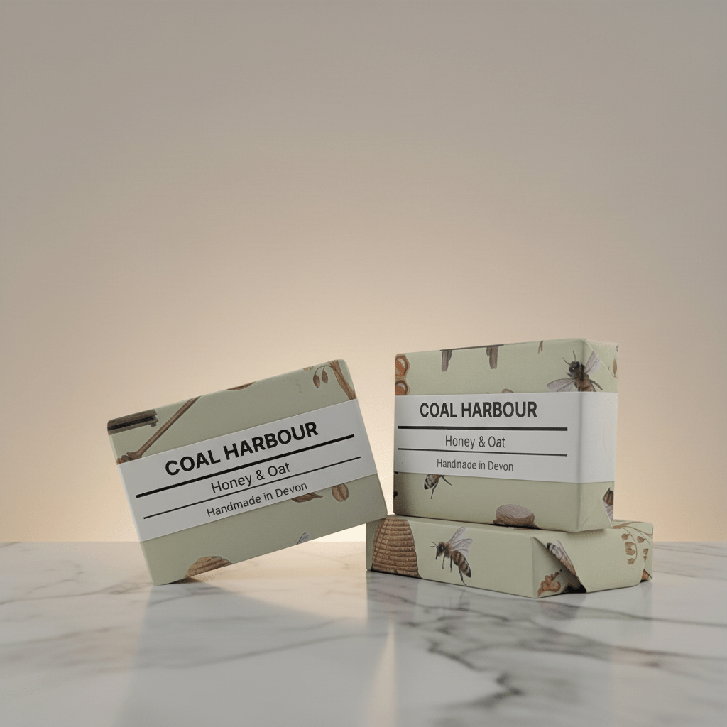 Honey & Oat 100g Soap Bar - Coal Harbour