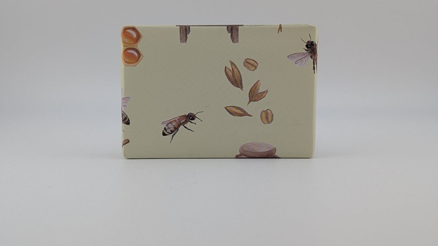 Honey & Oat 100g Soap Bar - Coal Harbour