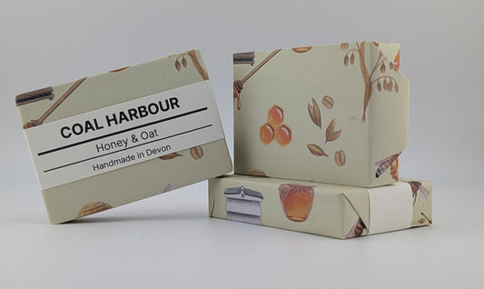 Honey & Oat 100g Soap Bar - Coal Harbour
