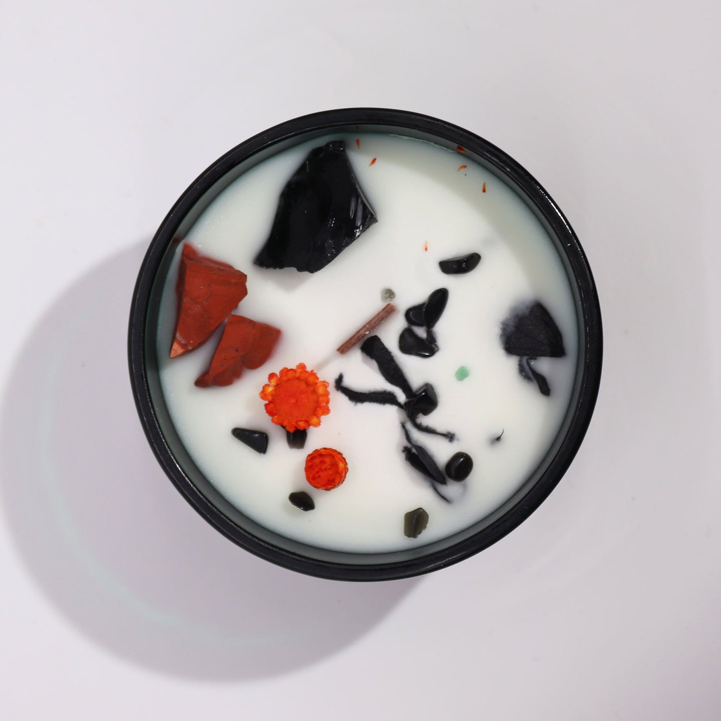 Hop Hare Crystal Magic Flower Candle - The Devil - Coal Harbour
