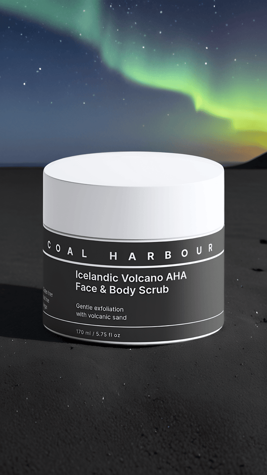 Icelandic Volcano AHA Face & Body Scrub 170ml - Coal Harbour