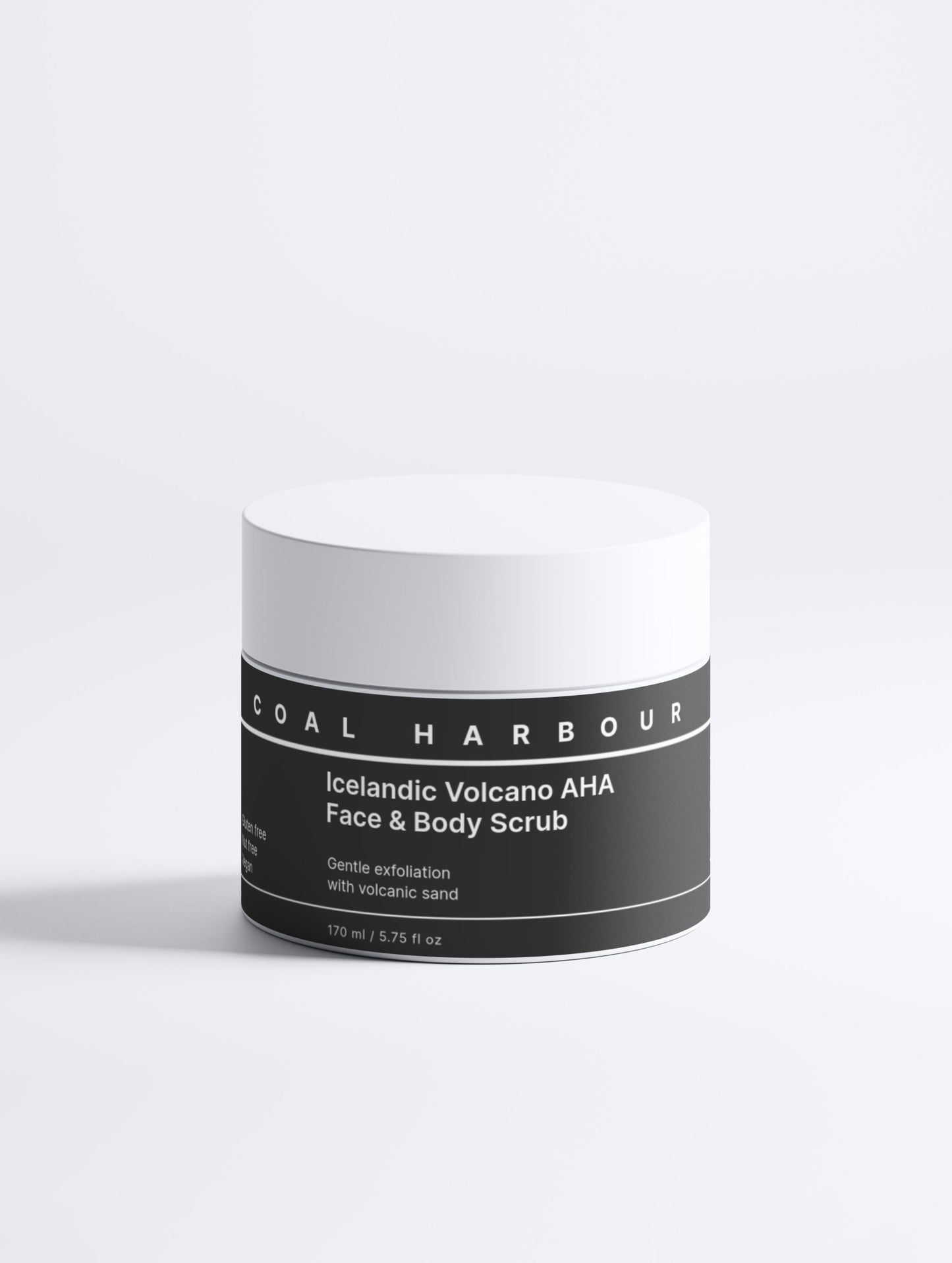 Icelandic Volcano AHA Face & Body Scrub 170ml - Coal Harbour
