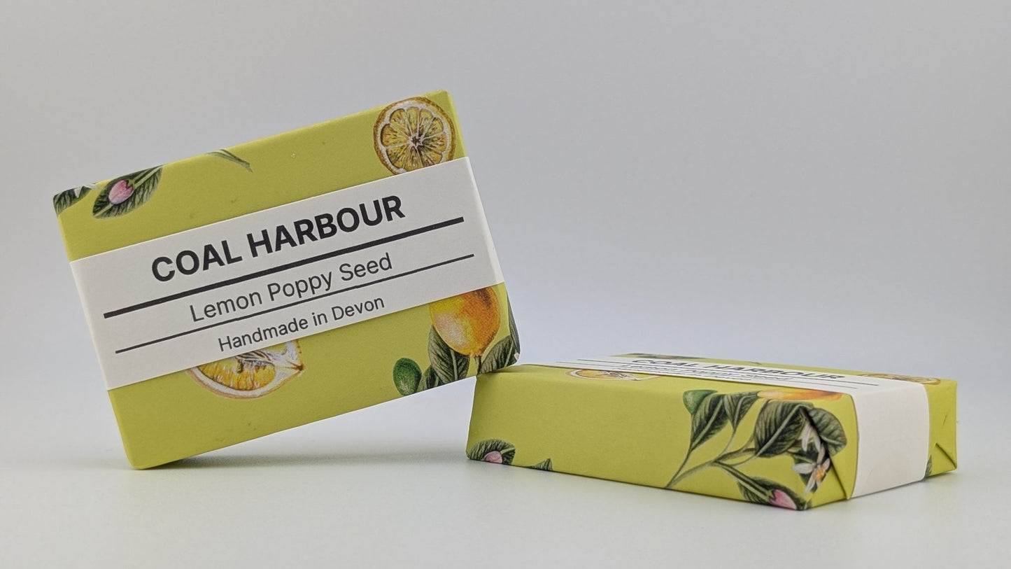Lemon Poppy Seed 100g Soap Bar - Coal Harbour