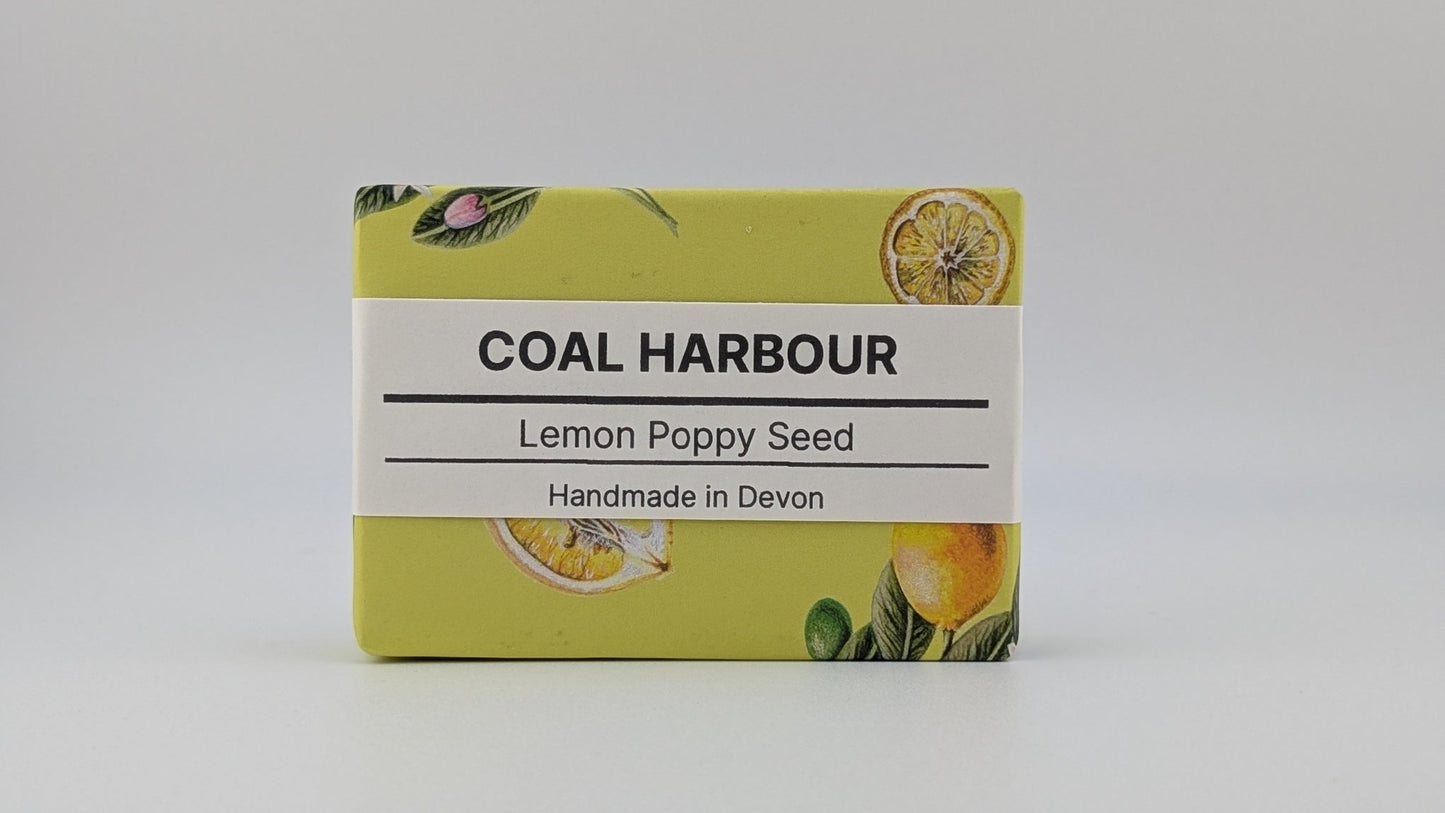 Lemon Poppy Seed 100g Soap Bar - Coal Harbour