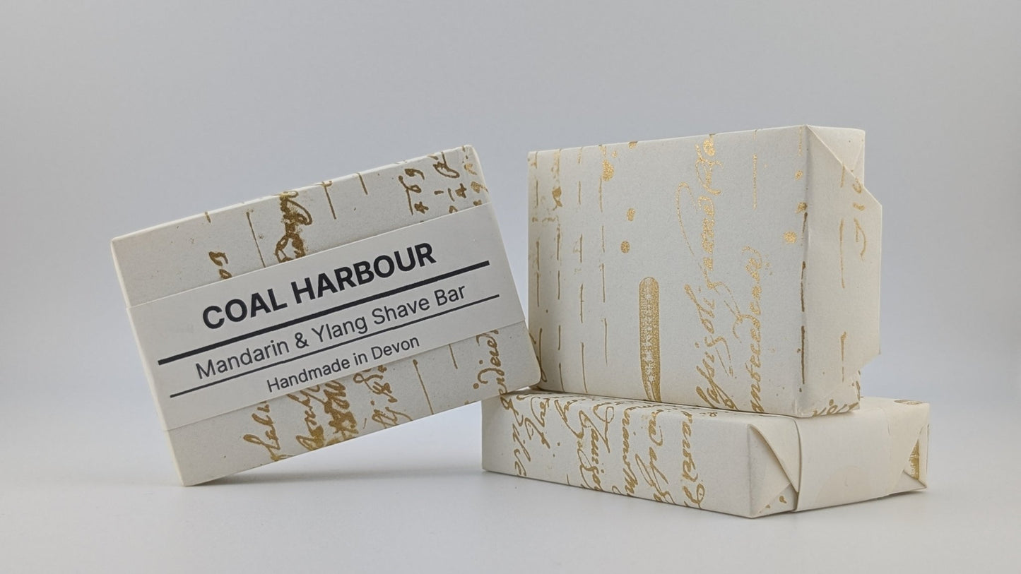 Mandarin & Ylang 100g Shave Bar - Coal Harbour