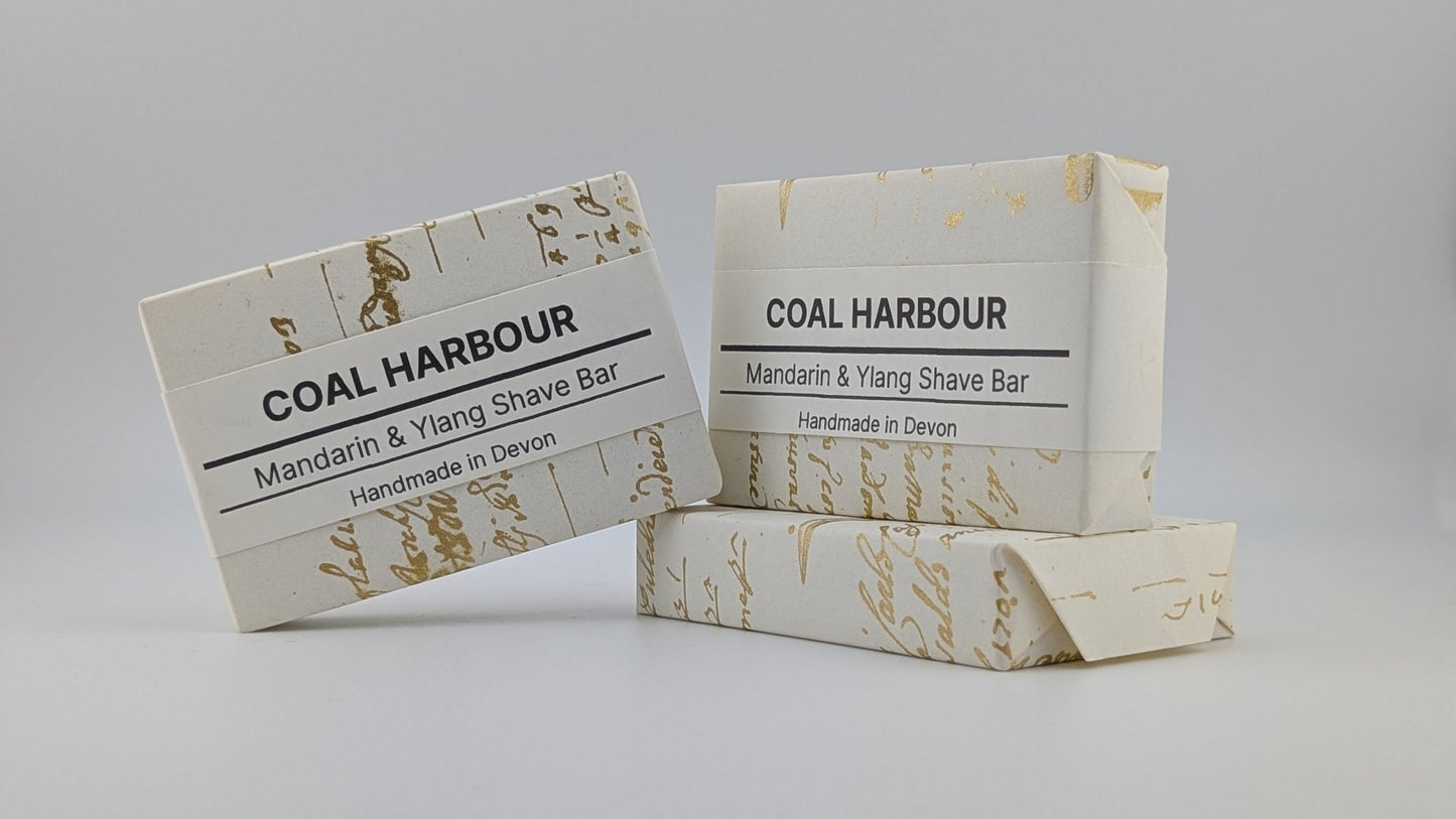 Mandarin & Ylang 100g Shave Bar - Coal Harbour