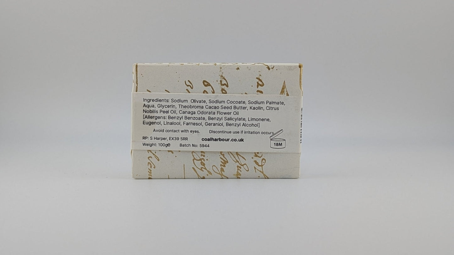 Mandarin & Ylang 100g Shave Bar - Coal Harbour