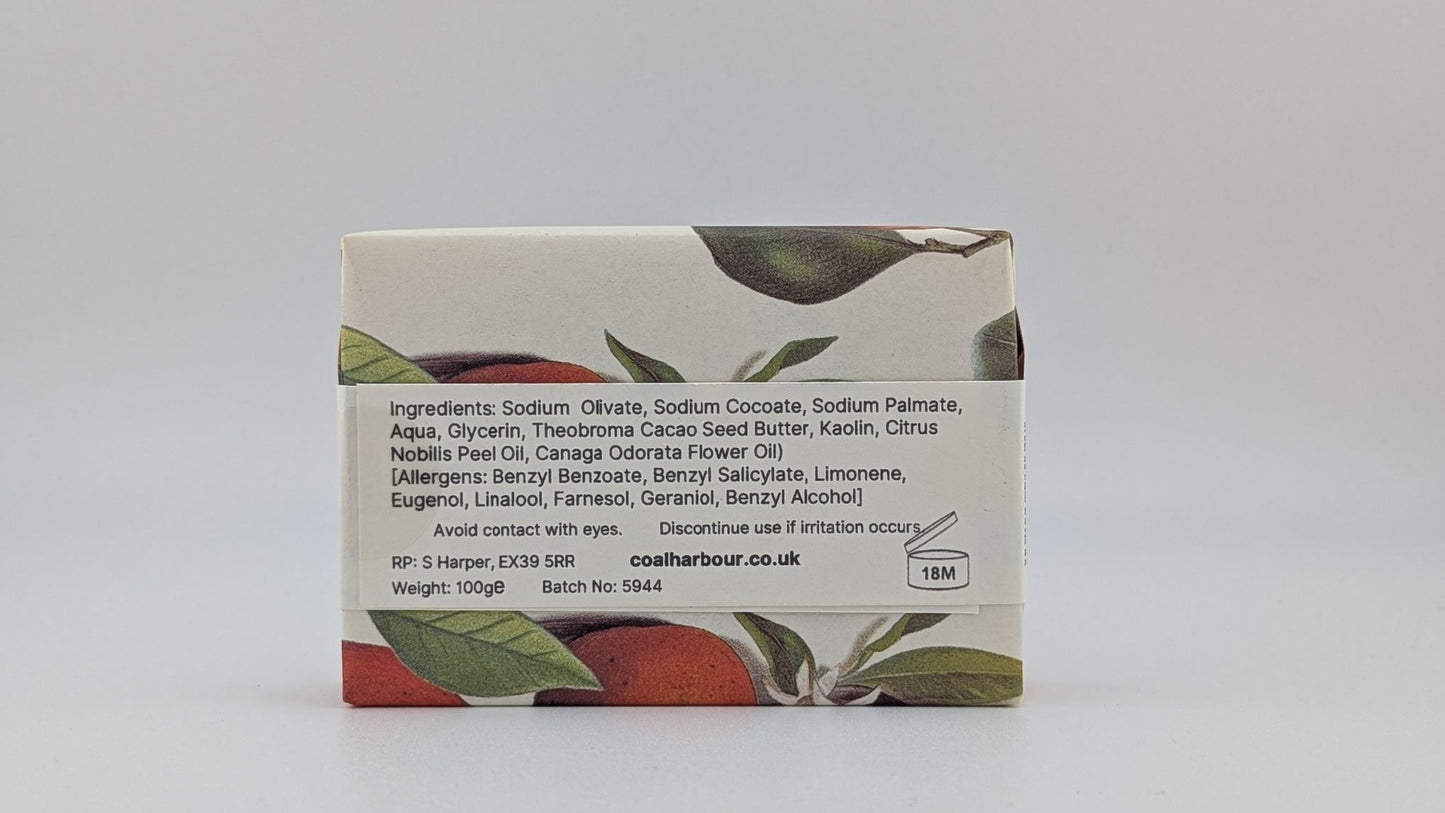Mandarin & Ylang 100g Soap Bar - Coal Harbour