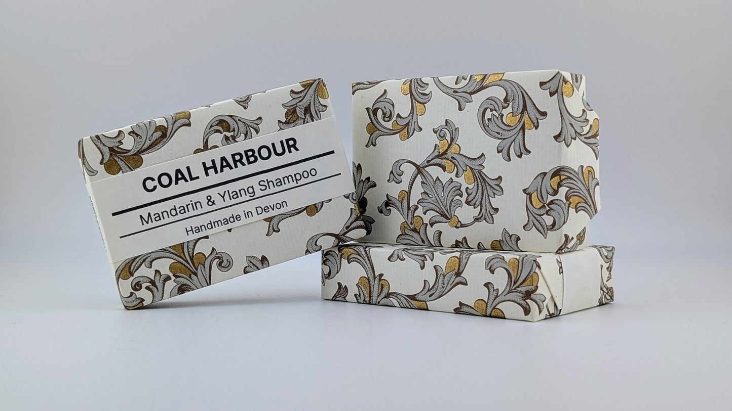 Mandarin & Ylang Solid Shampoo 100g - Coal Harbour