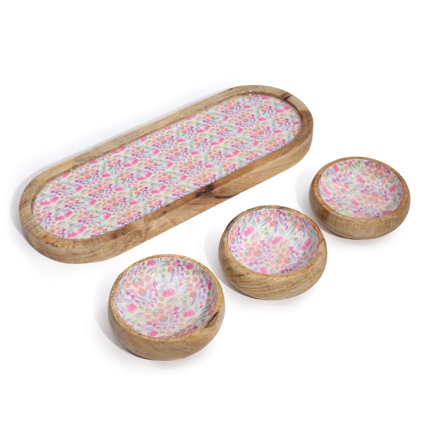 Mango Wood Bowls, Trays & Coasters - Coal Harbour