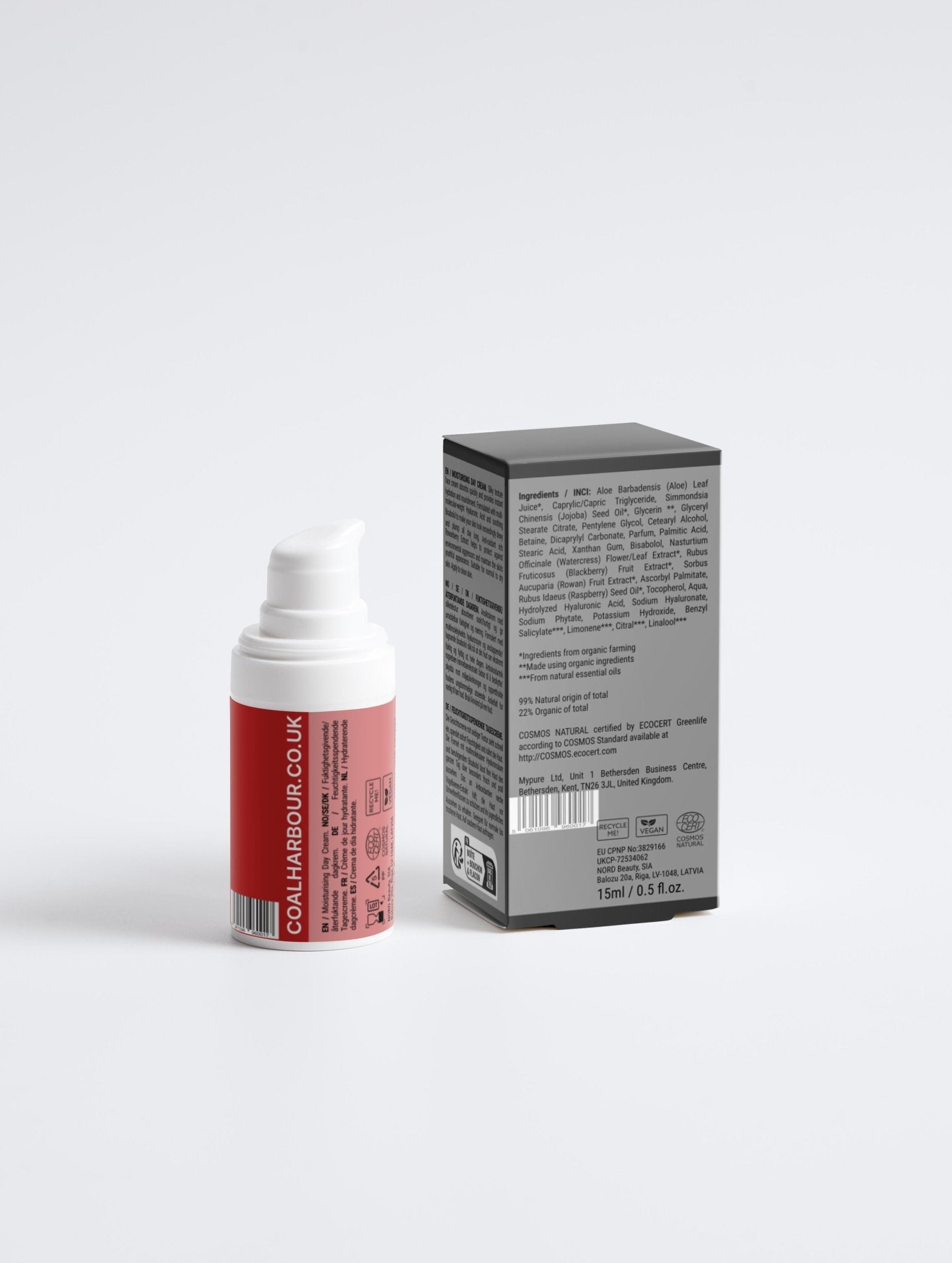 Moisturising Day Cream 15ml - Coal Harbour