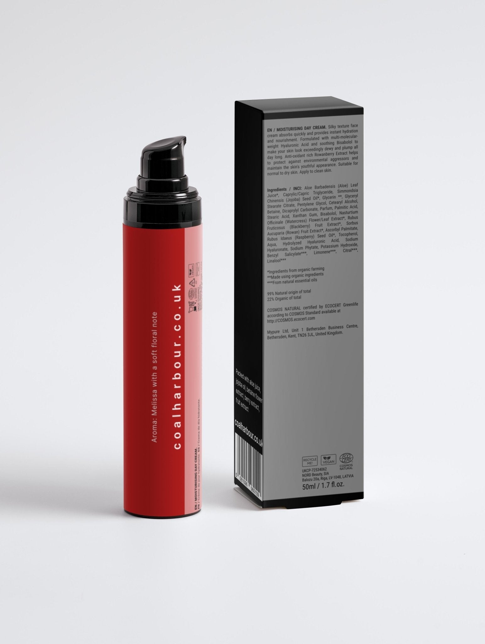 Moisturising Day Cream 50ml - Coal Harbour