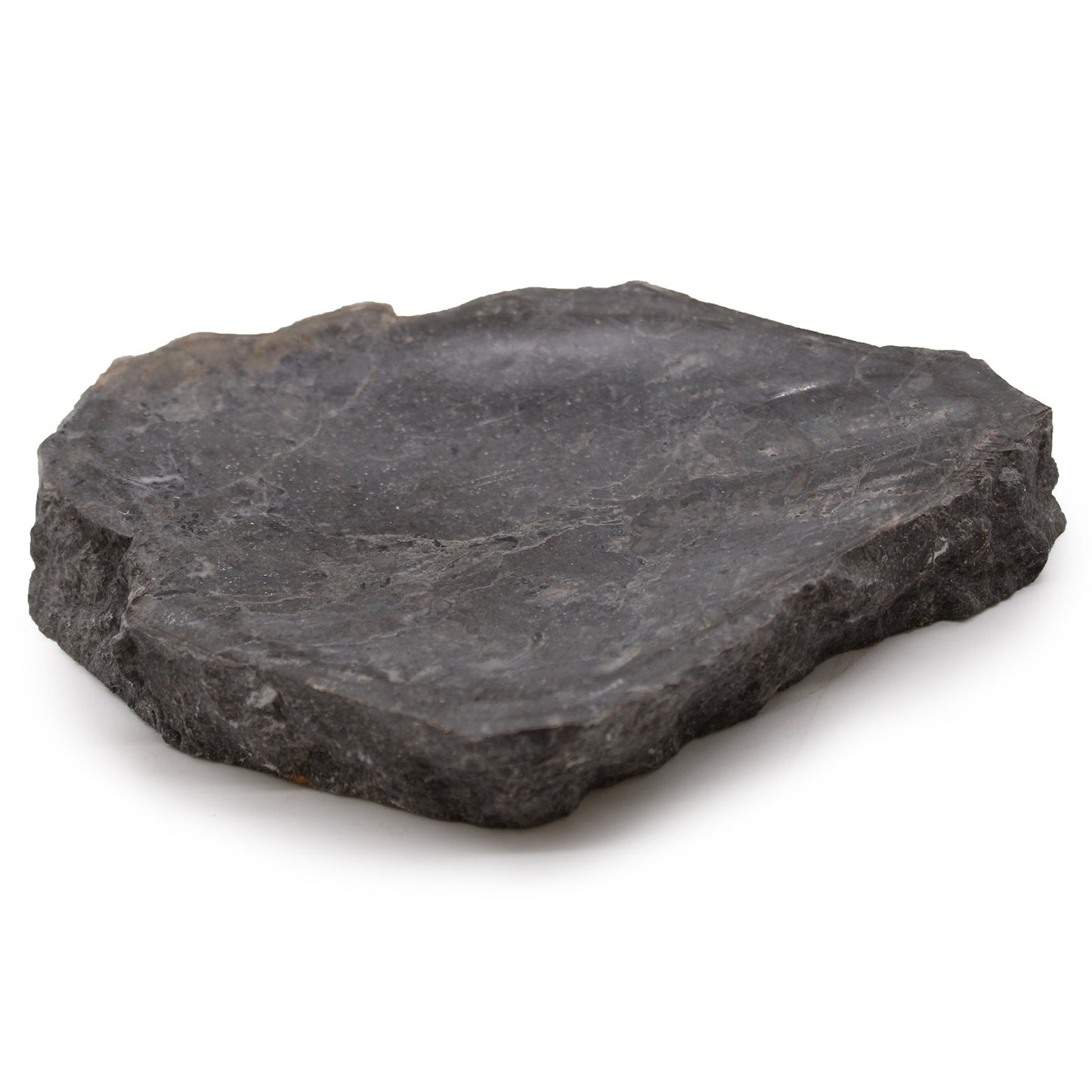 Natural Grey Marble Soap Dish - Coal Harbour
