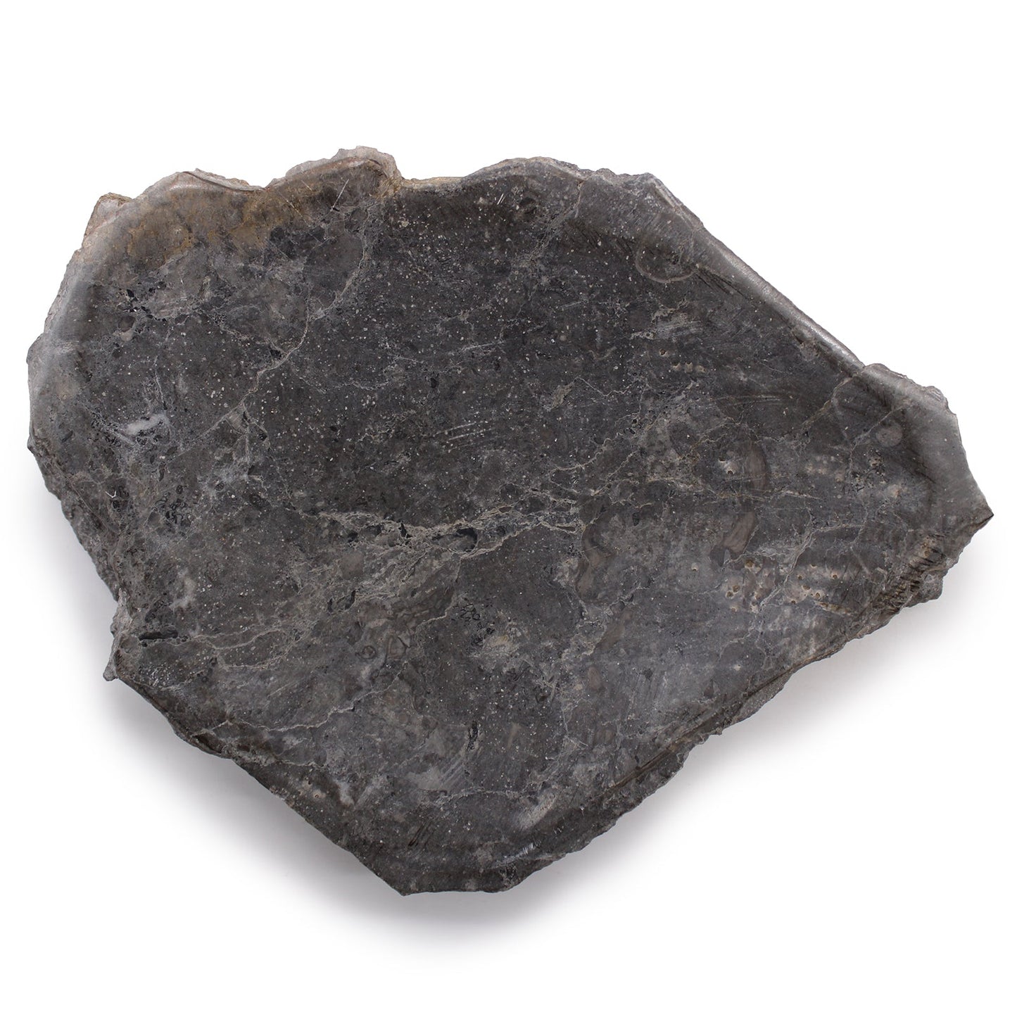 Natural Grey Marble Soap Dish - Coal Harbour