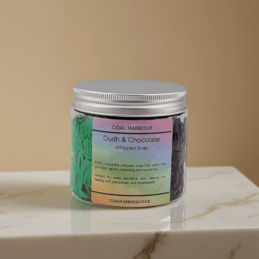 Oudh & Chocolate Whipped Soap - Coal Harbour