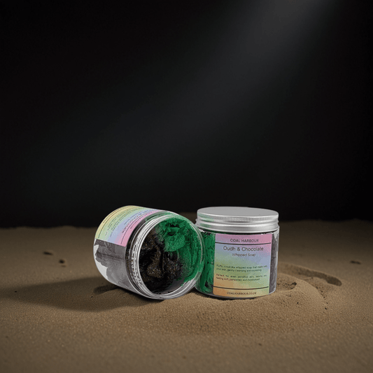 Oudh & Chocolate Whipped Soap - Coal Harbour